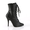 SEDUCE-1020 Stiefeletten Schwarz | Pleaser