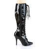 SEDUCE-2020 Stiefel Schwarz | Pleaser
