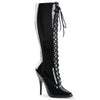 SEDUCE-2020 Stiefel Schwarz | Pleaser