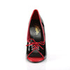 SEDUCE-216 Pumps Lack Schwarz/Rot | Pleaser