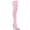 SEDUCE-3000 Overknee Stiefel Baby Pink | Pleaser