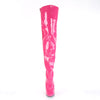 SEDUCE-3010 Overknee Stiefel Lack Hot Pink | Pleaser