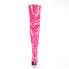 SEDUCE-3010 Overknee Stiefel Lack Hot Pink | Pleaser