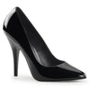 SEDUCE-420 Pumps Schwarz Lack | Pleaser