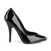 SEDUCE-420V Pumps Schwarz Lack | Pleaser