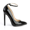 SEXY-23 Pumps Schwarz Lack | Pleaser