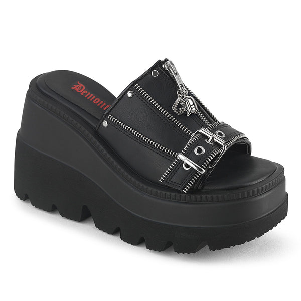 SHAKER-07 Plateau Pantoletten | DemoniaCult
