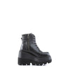 SHAKER-52 Plateau Stiefeletten Schwarz Matt | DemoniaCult