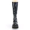 SHAKER-65 Plateau Stiefel schwarz Lack holo | DemoniaCult