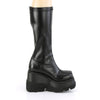 SHAKER-65 Plateau Stiefel schwarz matt | DemoniaCult