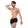 Shorts Sheer Mykonos Schwarz - Sexy High-Cut mit Rippbund | TOF Paris