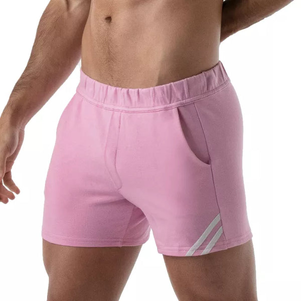 Pinke aufregende Sportshorts für unvergessliche Partynächte von TOF Paris – Ansicht 4