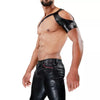 Schwarzes Shoulder Open-Harness von TOF Paris – Ansicht 6