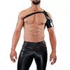 Schwarzes Shoulder Open-Harness von TOF Paris – Ansicht 2