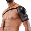 Schulter-Harness silber mit Polster & Geheimfach - Club-Style | TOF Paris