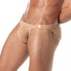 Herren Tanga Beige - Unsichtbar & Komfortabel mit High-Cut Design | TOF Paris
