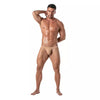 Herren Tanga Beige - Unsichtbar & Komfortabel mit High-Cut Design | TOF Paris