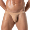 Herren Tanga Beige - Unsichtbar & Komfortabel mit High-Cut Design | TOF Paris