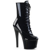 Plateau Stiefeletten SKY-1020 Schwarz | Pleaser