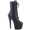 SKY-1020 Plateau Stiefeletten Schwarz | Pleaser
