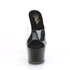 SKY-301CRS Plateau Pantoletten Schwarz Glitzer | Pleaser