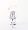 SKY-308 Plateau Sandaletten Transparent | Pleaser