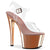 SKY-308 Plateau Sandaletten Roségold | Pleaser