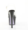 SKY-308CRS Plateau Sandaletten Schwarz Lack mit Nieten | Pleaser