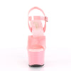 SKY-308N Plateau Sandaletten Baby Pink | Pleaser