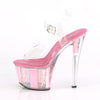 SKY-308OF Plateau Sandaletten Baby Pink | Pleaser