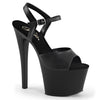 SKY-309 Plateau Sandaletten Schwarz Matt von Pleaser