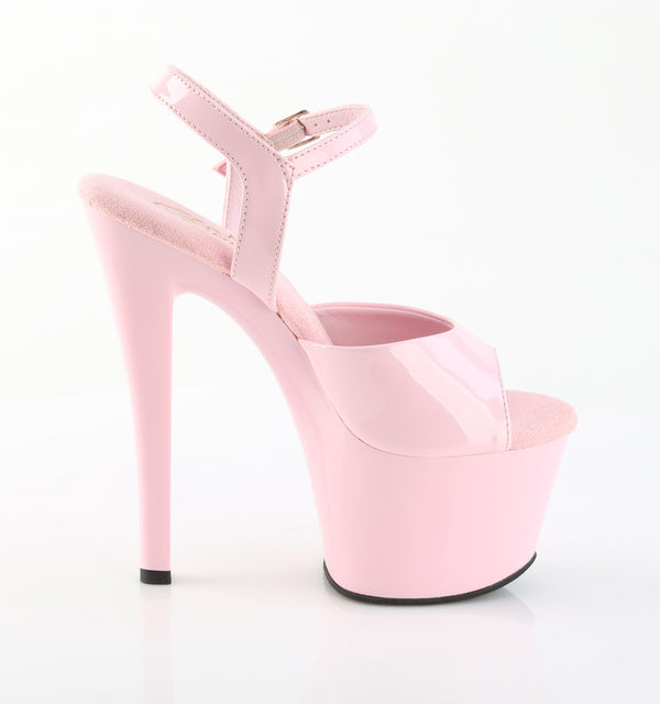 SKY-309 Plateau Sandaletten Rosa von Pleaser – Ansicht 5