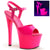 SKY-309UV Plateau Sandaletten Neon Pink UV | Pleaser