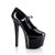 SKY-387 Plateau Pumps Lack Schwarz | Pleaser