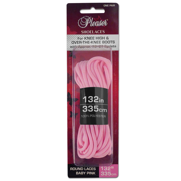 Schnürsenkel Baby Pink 198 cm, 335 cm & 457 cm | Pleaser