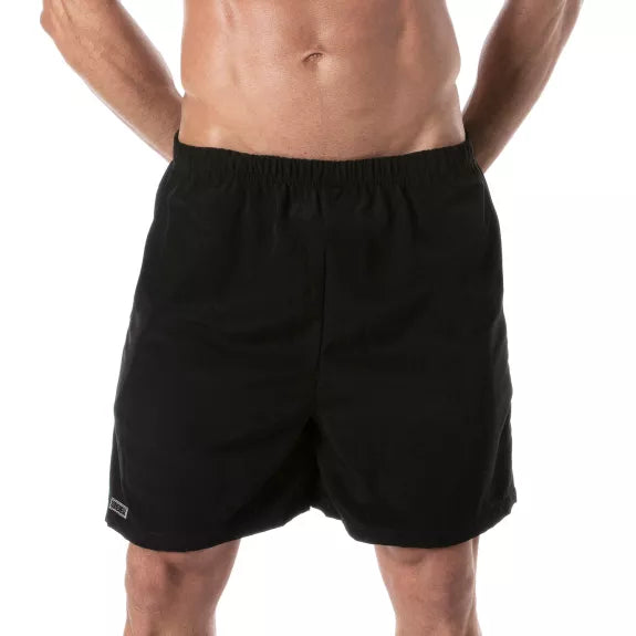 Herren Bermuda Shorts - Leicht, elastisch & elegant schwarz | TOF Paris