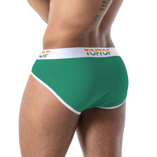 Grüner Pride Joyful-Slip von TOF Paris – Ansicht 3