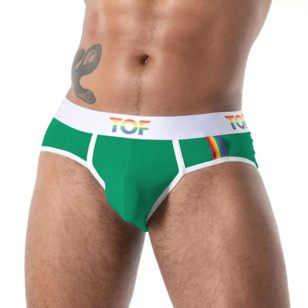 Grüner Pride Joyful-Slip von TOF Paris – Ansicht 4