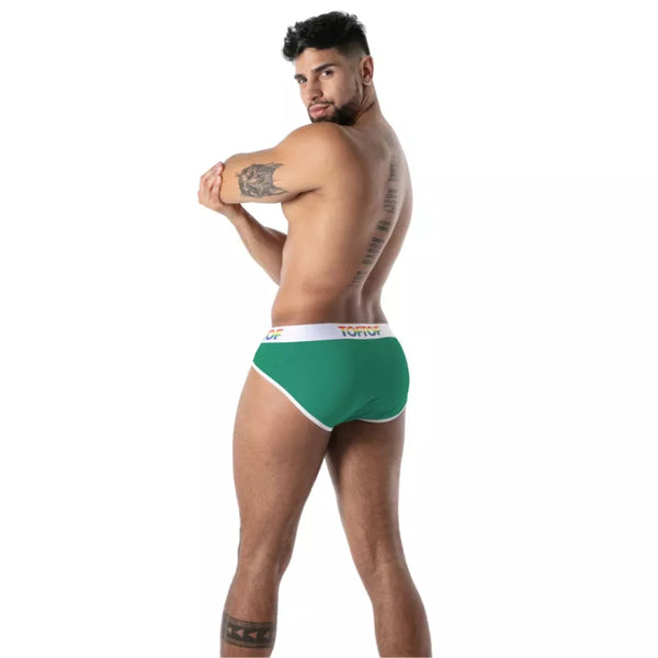 Grüner Pride Joyful-Slip von TOF Paris – Ansicht 2