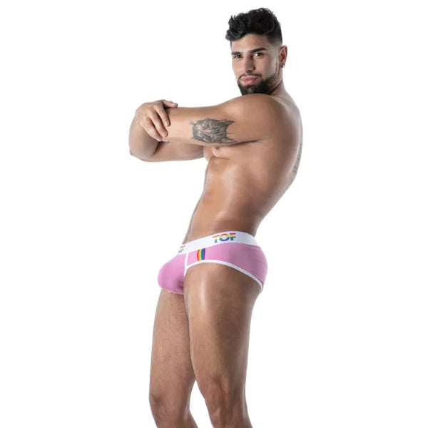 Pinker Pride Joyful-Slip von TOF Paris – Ansicht 5