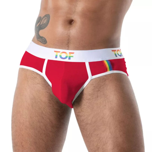 Roter Pride Joyful-Slip von TOF Paris – Ansicht 4
