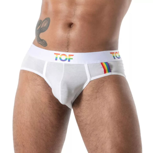 Weißer Pride Joyful-Slip von TOF Paris