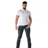 Weißes Premium Polo Shirt aus seidiger Baumwolle von TOF Paris