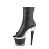 SPECTATOR-1012 Plateau Stiefeletten - Schwarz Matt | Pleaser