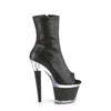 SPECTATOR-1012 Plateau Stiefeletten - Schwarz Matt | Pleaser