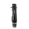 SPECTATOR-1016 Plateau Stiefeletten - Schwarz Matt | Pleaser