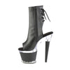 SPECTATOR-1018 Plateau Stiefeletten - Schwarz Matt | Pleaser