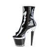 SPECTATOR-1021 Plateau Stiefeletten - Schwarz Lack | Pleaser