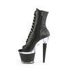 SPECTATOR-1021 Plateau Stiefeletten - Schwarz matt | Pleaser