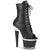 SPECTATOR-1021 Plateau Stiefeletten - Schwarz matt | Pleaser